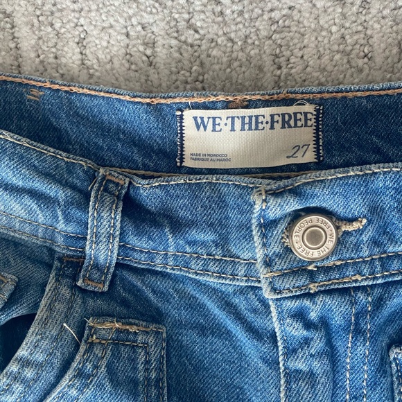 Free People Piper Mid Rise Crop Wide Leg Jean - Picture 3 of 7